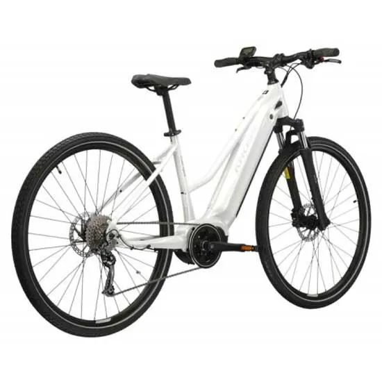 Kross Evado Hybrid 3.0 28´´ Deore M592 Lady 2023 Elektrofahrrad, Pearl, M, 882Wh Kross Evado Hybrid 3.0 28´´ Deore M592 Lady 2023 Elektrofahrrad, Pearl, M, 882Wh