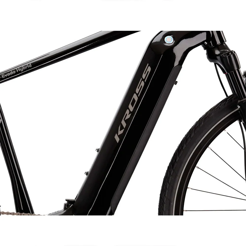 Kross Evado Hybrid 6.0 Elektrofahrrad, Black, L, 630Wh Kross Evado Hybrid 6.0 Elektrofahrrad, Black, L, 630Wh