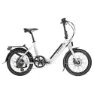 Kross Flex Hybrid 1.0 20´´ Altus M310 2023 Faltbares Elektrofahrrad, Grey, One Size, 367.2Wh