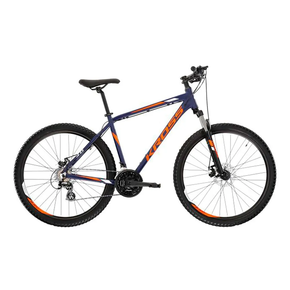Kross Hexagon 3.0 27.5´´ 2022 Mountainbike, Navy blue / orange / white, M Kross Hexagon 3.0 27.5´´ 2022 Mountainbike, Navy blue / orange / white, M