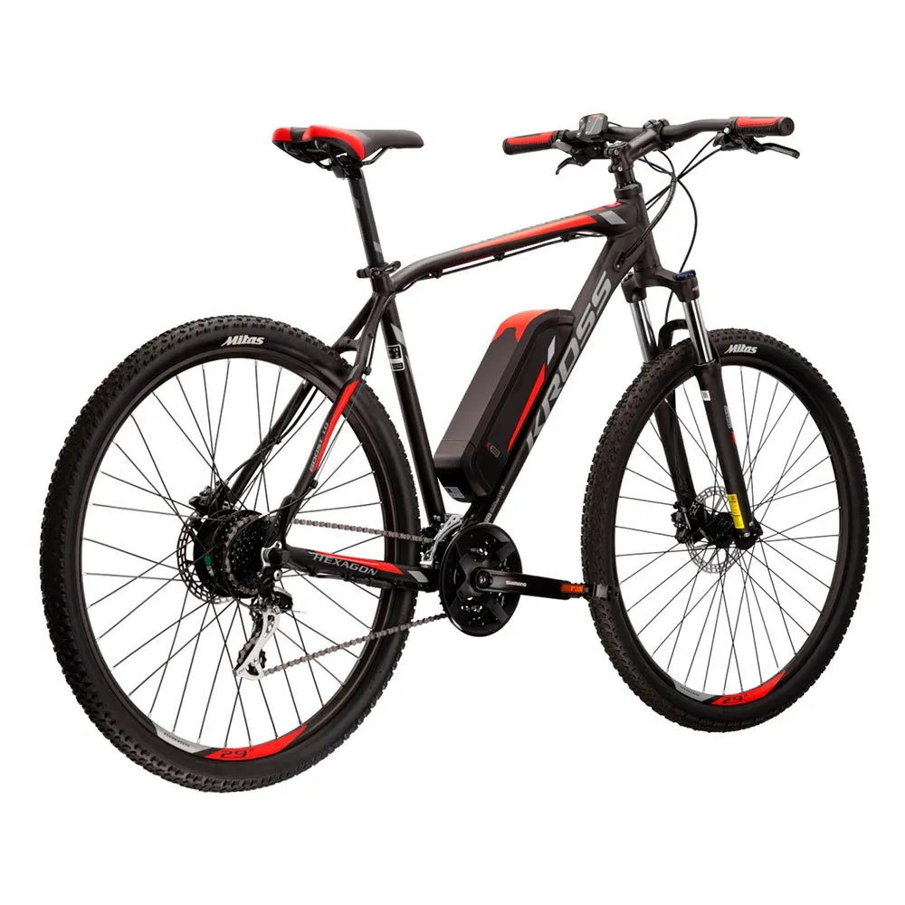 Kross Hexagon Boost 1.0 29´´ Elektrische Mountainbike, Matt black, S, 522Wh Kross Hexagon Boost 1.0 29´´ Elektrische Mountainbike, Matt black, S, 522Wh