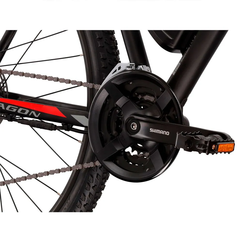 Kross Hexagon Boost 1.0 29´´ Elektrische Mountainbike, Matt black, S, 522Wh Kross Hexagon Boost 1.0 29´´ Elektrische Mountainbike, Matt black, S, 522Wh
