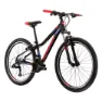 Kross Lea 2.0 26´´ Mountainbike, Black / strawberry / violet matt, XXS