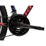 Kross Lea 2.0 26´´ Mountainbike, Black / strawberry / violet matt, XXS