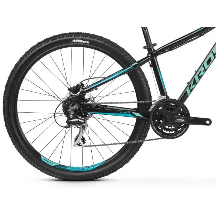 Kross Lea 5.0 29´´ 2022 Mountainbike, Black / turquoise, S