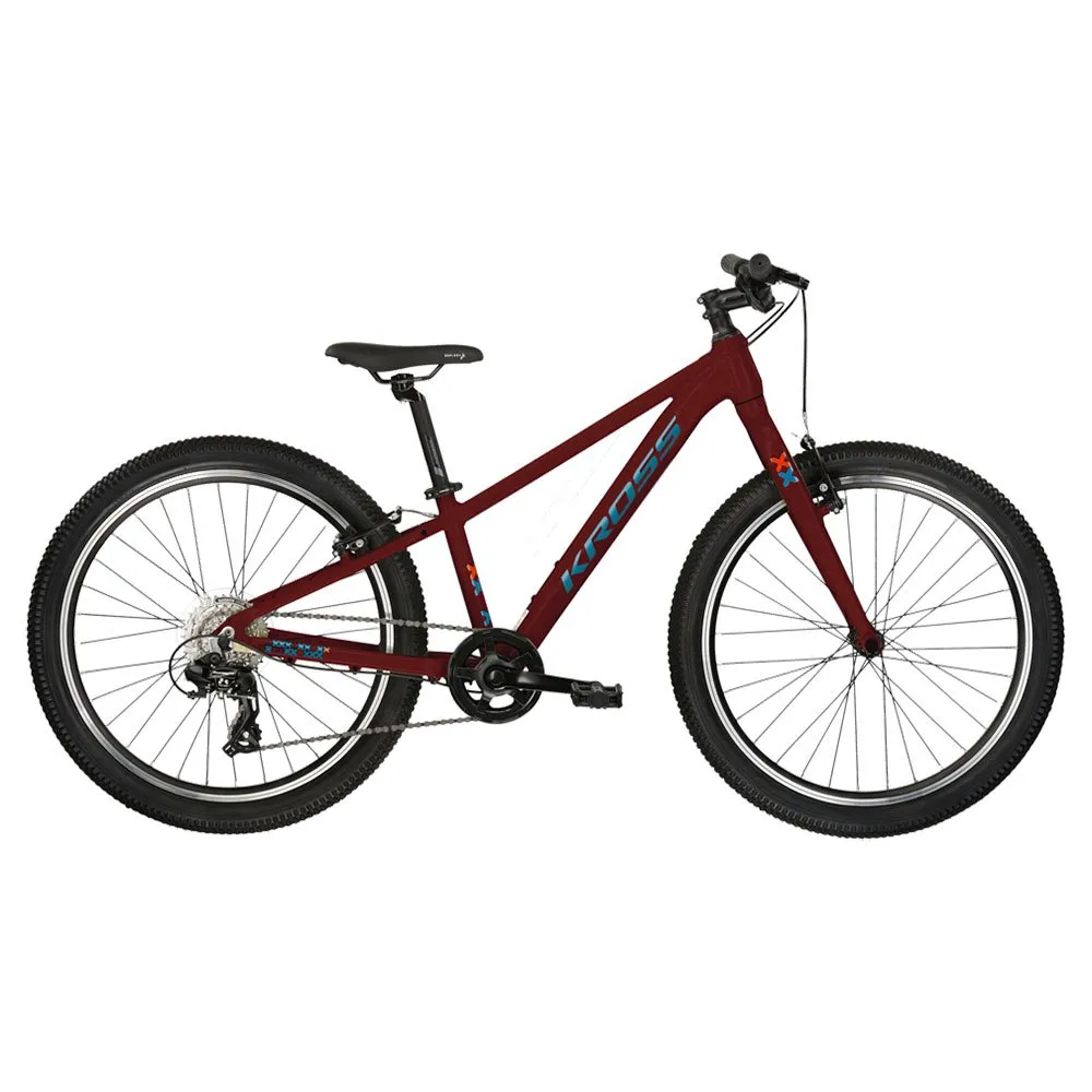Kross Level 1.0 24´´ Tourney Tx800 2024 Mountainbike, Red, M Kross Level 1.0 24´´ Tourney Tx800 2024 Mountainbike, Red, M