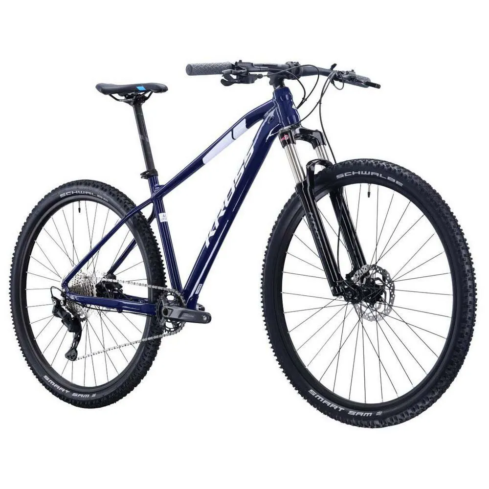Kross Level 4.0 29´´ Deore M5120 2023 Mountainbike, Blue / white, XL Kross Level 4.0 29´´ Deore M5120 2023 Mountainbike, Blue / white, XL