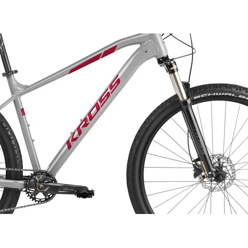 Kross Level 4.0 29´´ Mountainbike, Grey / red, XL Kross Level 4.0 29´´ Mountainbike, Grey / red, XL