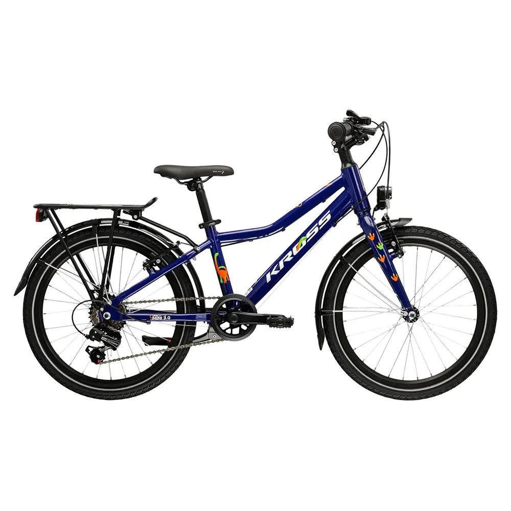 Kross Level Mini 3.0 Eq 20´´ Tourney Ty21 2025 Fahrrad, Navy blue / white, One Size Kross Level Mini 3.0 Eq 20´´ Tourney Ty21 2025 Fahrrad, Navy blue / white, One Size