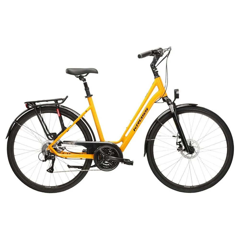 Kross Sentio 3.0 700 Acera M360 2023 Fahrrad, Yellow, S Kross Sentio 3.0 700 Acera M360 2023 Fahrrad, Yellow, S