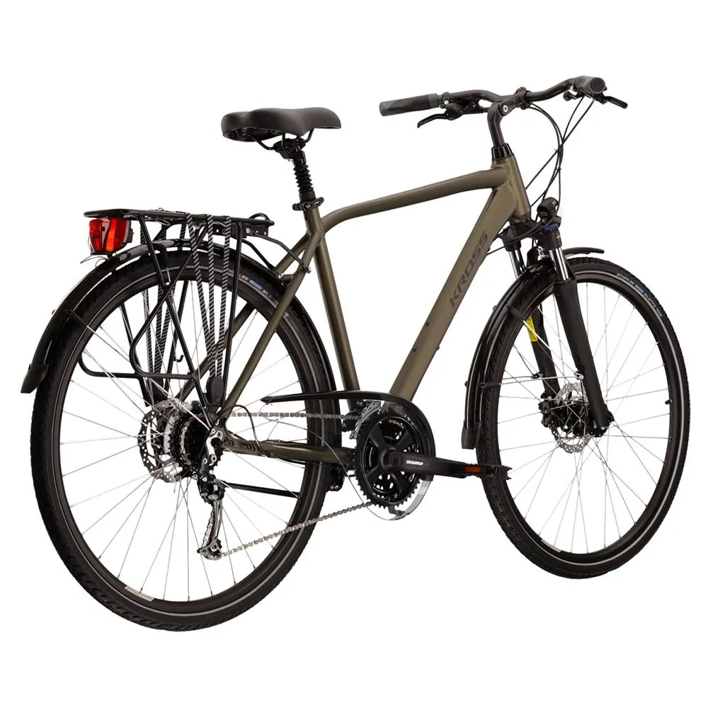 Kross Trans 5.0 Fahrrad, Khaki, M Kross Trans 5.0 Fahrrad, Khaki, M