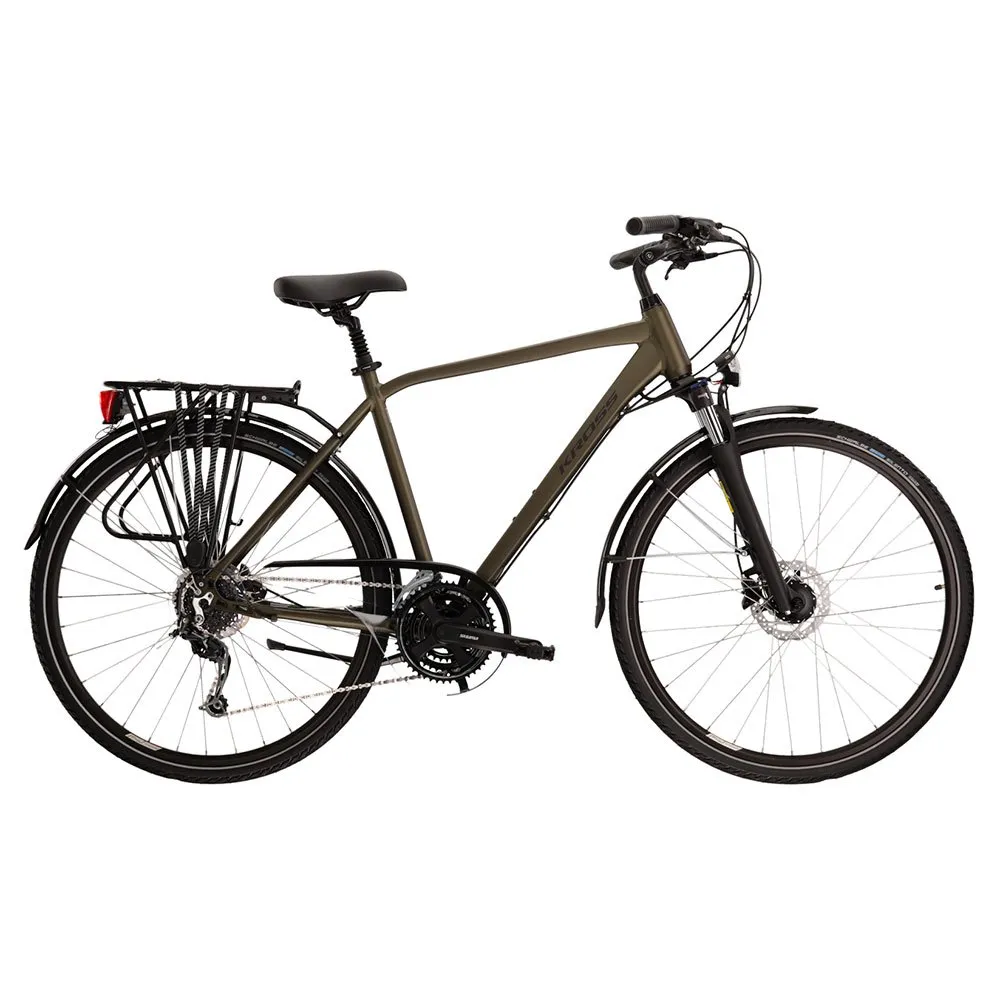 Kross Trans 5.0 Fahrrad, Khaki, M Kross Trans 5.0 Fahrrad, Khaki, M