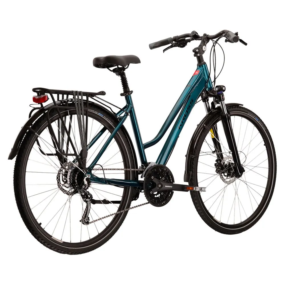 Kross Trans 8.0 Fahrrad, Turquoise, L Kross Trans 8.0 Fahrrad, Turquoise, L