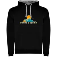 Kruskis Adventure Is Everything Bicolor Kapuzenpullover Kruskis Adventure Is Everything Bicolor Kapuzenpullover