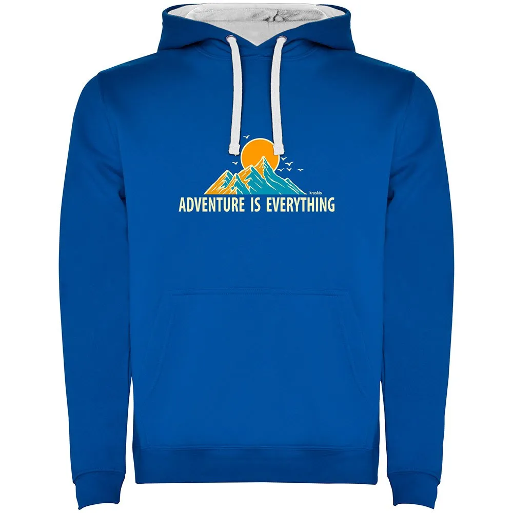 Kruskis Adventure Is Everything Bicolor Kapuzenpullover