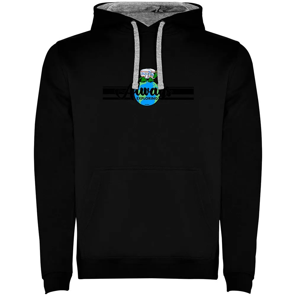 Kruskis Always Exploring Two-colour Kapuzenpullover