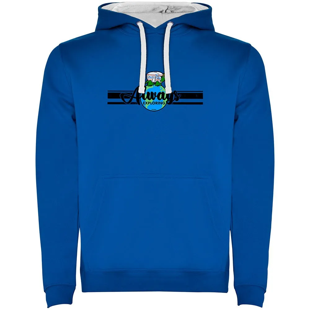 Kruskis Always Exploring Two-colour Kapuzenpullover Kruskis Always Exploring Two-colour Kapuzenpullover