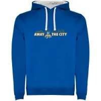 Kruskis Away From City Bicolor Kapuzenpullover Kruskis Away From City Bicolor Kapuzenpullover