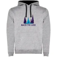Kruskis Back To Life Bicolor Kapuzenpullover Kruskis Back To Life Bicolor Kapuzenpullover