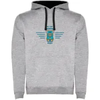 Kruskis Backpack Ready Bicolor Kapuzenpullover Kruskis Backpack Ready Bicolor Kapuzenpullover