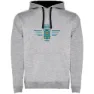 Heather grey / black