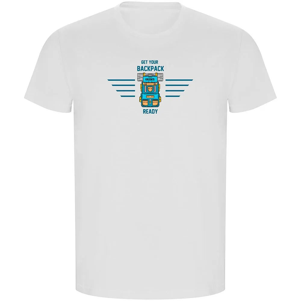 Kruskis Backpack Ready Eco Kurzarm-t-shirt Kruskis Backpack Ready Eco Kurzarm-t-shirt