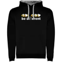 Kruskis Be Different Run Two-colour Kapuzenpullover male