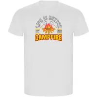 Kruskis Better By The Campfire Eco Kurzarm-t-shirt Kruskis Better By The Campfire Eco Kurzarm-t-shirt