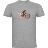 Kruskis Bike Addict Kurzarm-t-shirt Kruskis Bike Addict Kurzarm-t-shirt
