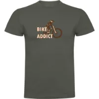 Kruskis Bike Addict Kurzarm-t-shirt Kruskis Bike Addict Kurzarm-t-shirt