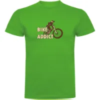 Kruskis Bike Addict Kurzarm-t-shirt Kruskis Bike Addict Kurzarm-t-shirt
