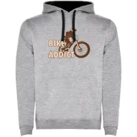 Kruskis Bike Addict Two-colour Kapuzenpullover Kruskis Bike Addict Two-colour Kapuzenpullover