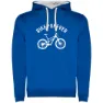 Royal blue / white