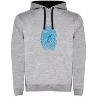 Kruskis Biker Fingerprint Two-colour Kapuzenpullover Kruskis Biker Fingerprint Two-colour Kapuzenpullover
