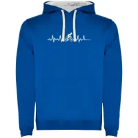 Kruskis Biking Heartbeat Two-colour Kapuzenpullover Kruskis Biking Heartbeat Two-colour Kapuzenpullover