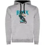 Heather grey / black