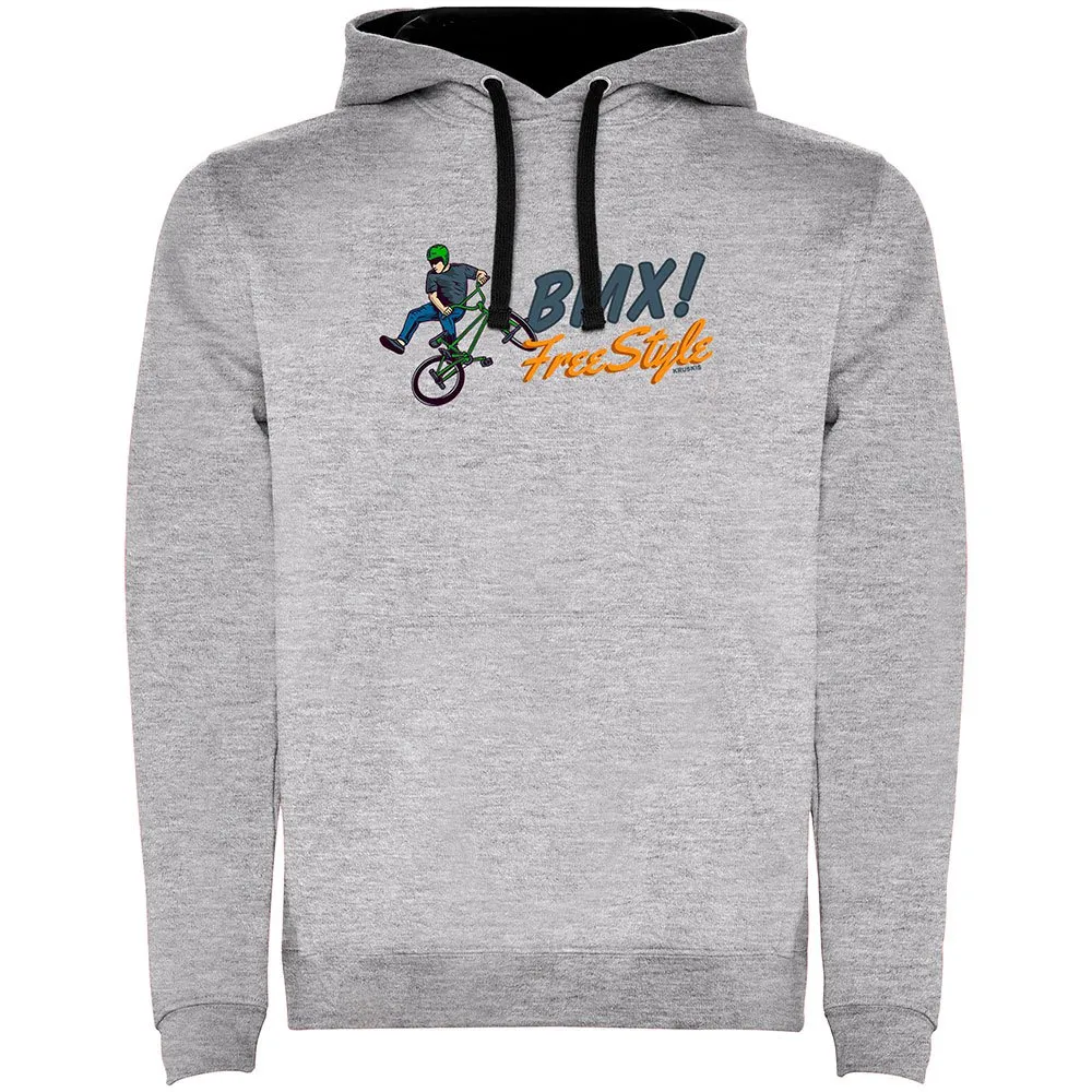 Kruskis Bmx Freestyle Two-colour Kapuzenpullover