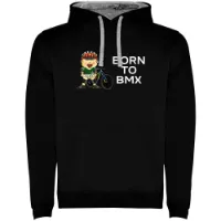 Kruskis Born To Bmx Two-colour Kapuzenpullover Kruskis Born To Bmx Two-colour Kapuzenpullover