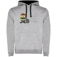 Kruskis Born To Bmx Two-colour Kapuzenpullover Kruskis Born To Bmx Two-colour Kapuzenpullover