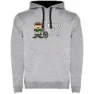 Heather grey / black