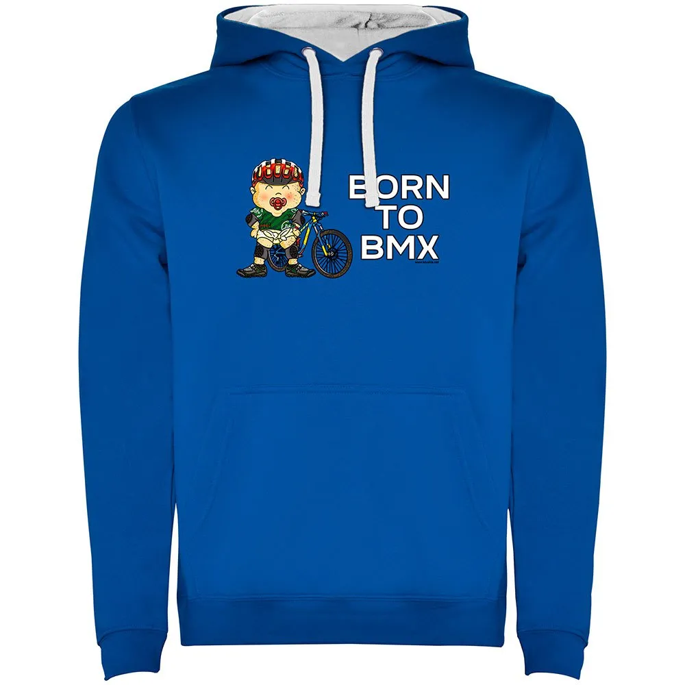 Kruskis Born To Bmx Two-colour Kapuzenpullover
