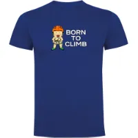 Kruskis Born To Climb Kurzarm-t-shirt Kruskis Born To Climb Kurzarm-t-shirt