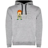 Kruskis Born To Climb Two-colour Kapuzenpullover Kruskis Born To Climb Two-colour Kapuzenpullover