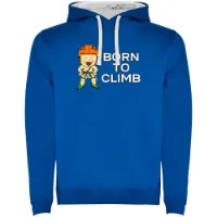 Kruskis Born To Climb Two-colour Kapuzenpullover Kruskis Born To Climb Two-colour Kapuzenpullover