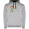 Heather grey / black