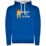 Royal blue / white