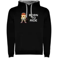 Kruskis Born To Ride Two-colour Kapuzenpullover Kruskis Born To Ride Two-colour Kapuzenpullover