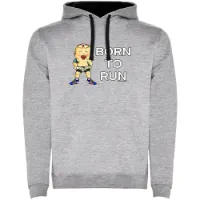 Kruskis Born To Run Two-colour Kapuzenpullover male Kruskis Born To Run Two-colour Kapuzenpullover male