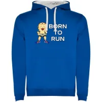 Kruskis Born To Run Two-colour Kapuzenpullover male Kruskis Born To Run Two-colour Kapuzenpullover male