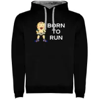 Kruskis Born To Run Two-colour Kapuzenpullover male Kruskis Born To Run Two-colour Kapuzenpullover male